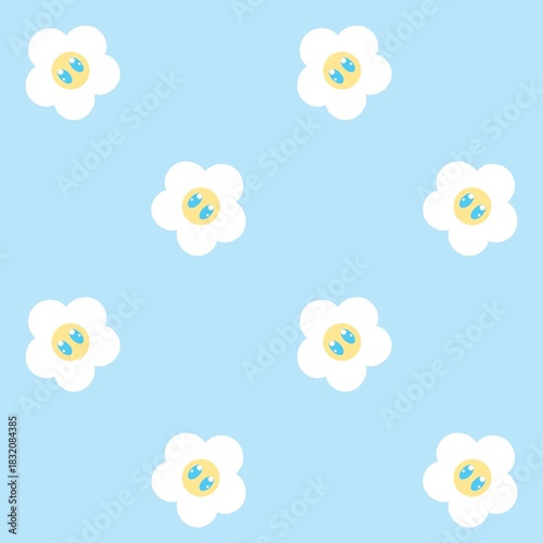 A cute pastel coquette seamless pattern featuring soft ribbons, bows, hearts, and delicate decorative elements. Perfect for gift wrapping, scrapbook paper, stationery design, textile prints, and girly