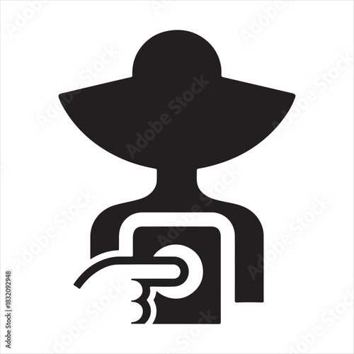 Tap-to-Pay Mobile Payment vector silhouette line art logo design concept illustration