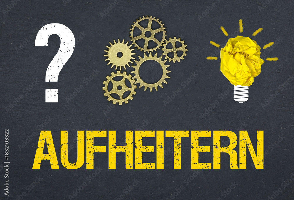 Obraz premium aufheitern