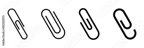Paper clip icon