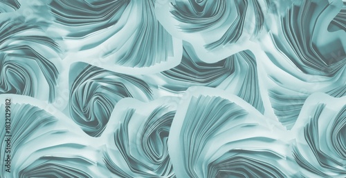 Abstract artistic background. Paper cut abstraction. Modern abstract pattern, swirl, tangle, network, wave, vibration concepts. Pastel colors. Image manipulation