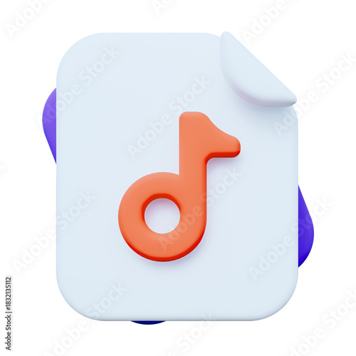 tiktok icon 3D