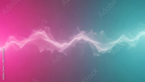 Abstract gradient background with light wave and smooth transitions pink blue