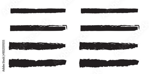 Vector black paint, ink brush stroke, brush, line or texture. Dirty artistic design element, box, frame or background for text.