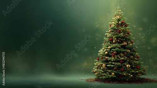 hd christmas background, abstract christmas banner, christmas colors