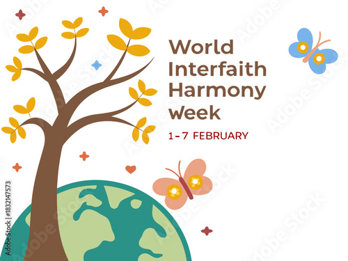 World Interfaith Harmony Week Promoting Peace and Understanding Among All Religions and Beliefs February 1st to 7th