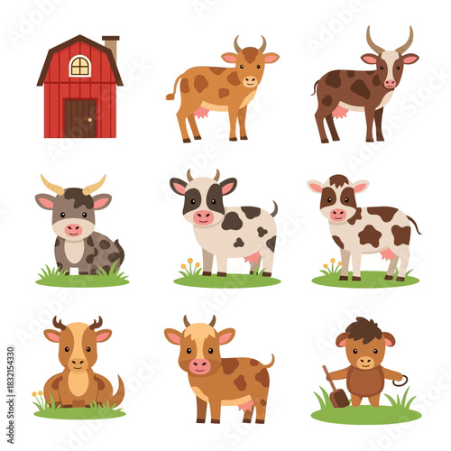 farm animals collection
