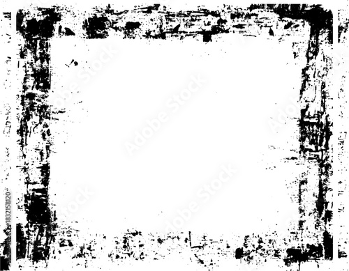 Textured monochrome grunge abstract pattern
