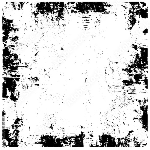 Abstract messy monochrome grunge backdrop