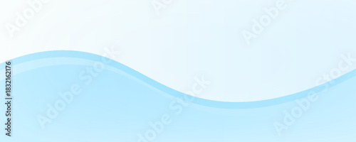 Abstract white wavy glowing lines on a blue background. Futuristic digital high-technology pattern. Health Care concept.eps10