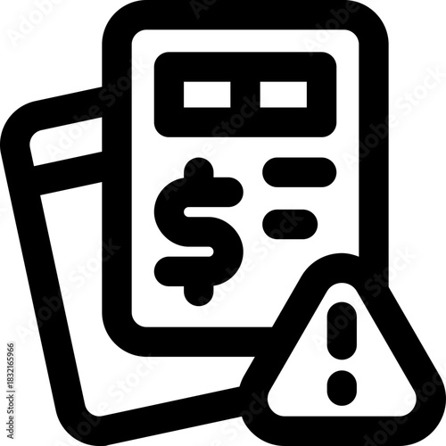 payment line icon. Clean and minimalist vector icon for websites, mobile apps, presentations, and logos. Fully scalable and customizable for any project.