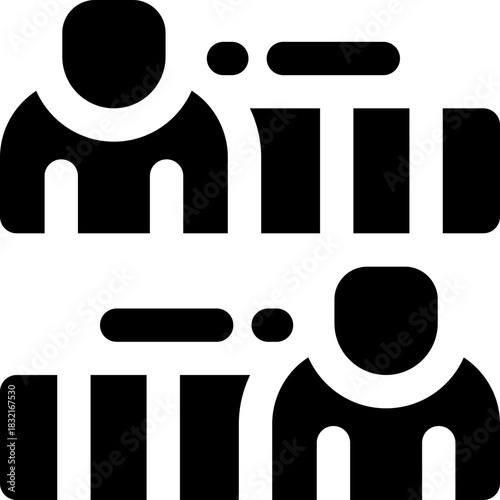 send email glyph icon. Strong and solid vector icon for websites, mobile interfaces, presentations, and visual branding. High quality and easy to edit.