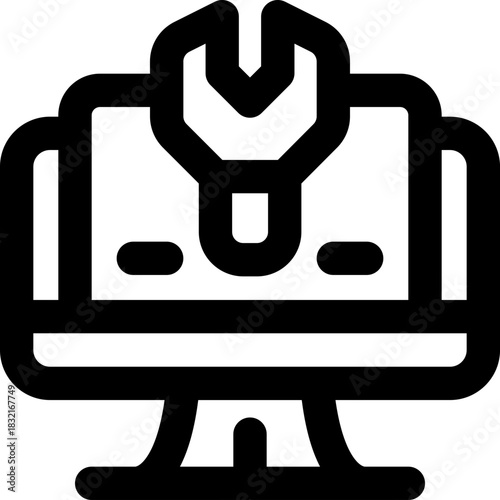 teamwork line icon. Clean and minimalist vector icon for websites, mobile apps, presentations, and logos. Fully scalable and customizable for any project.