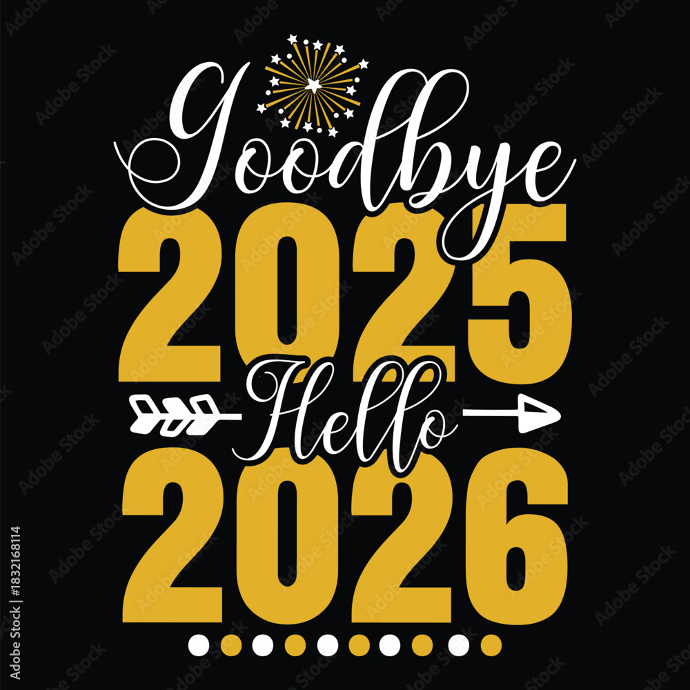 Fototapeta premium happy new year svg design