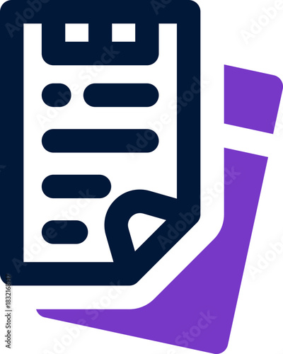 spreadsheet duotone icon. Sleek and modern vector icon for websites, mobile apps, marketing materials, and corporate design. Fully scalable and ready to use.