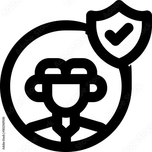 quality line icon. Clean and minimalist vector icon for websites, mobile apps, presentations, and logos. Fully scalable and customizable for any project.