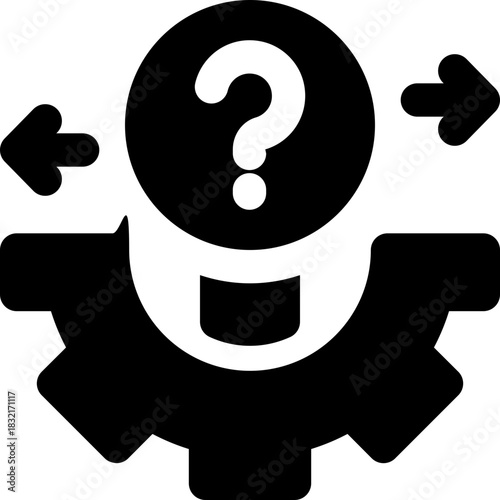 market fluctuation glyph icon. Strong and solid vector icon for websites, mobile interfaces, presentations, and visual branding. High quality and easy to edit.