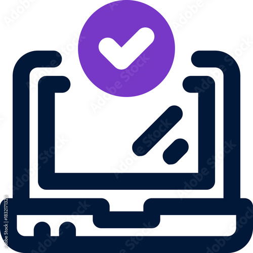 information service duotone icon. Sleek and modern vector icon for websites, mobile apps, marketing materials, and corporate design. Fully scalable and ready to use.