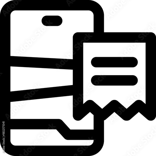 writing line icon. Clean and minimalist vector icon for websites, mobile apps, presentations, and logos. Fully scalable and customizable for any project.