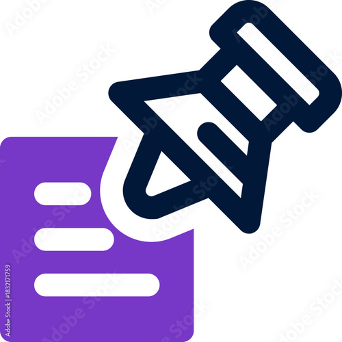 checklist duotone icon. Sleek and modern vector icon for websites, mobile apps, marketing materials, and corporate design. Fully scalable and ready to use.