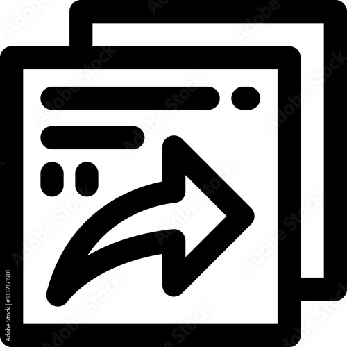 inbox line icon. Clean and minimalist vector icon for websites, mobile apps, presentations, and logos. Fully scalable and customizable for any project.