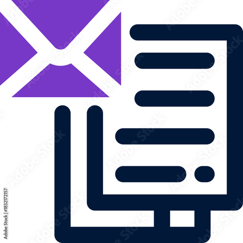 note duotone icon. Sleek and modern vector icon for websites, mobile apps, marketing materials, and corporate design. Fully scalable and ready to use.