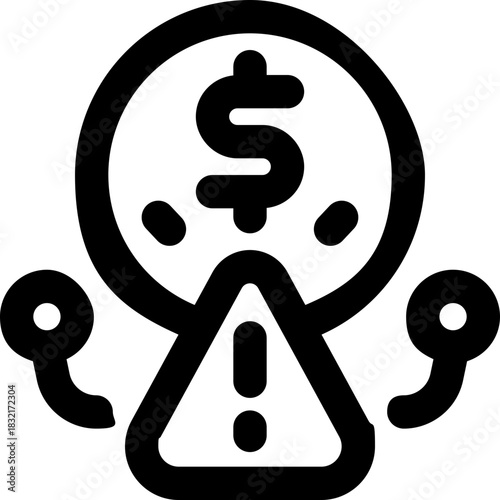 impact line icon. Clean and minimalist vector icon for websites, mobile apps, presentations, and logos. Fully scalable and customizable for any project.