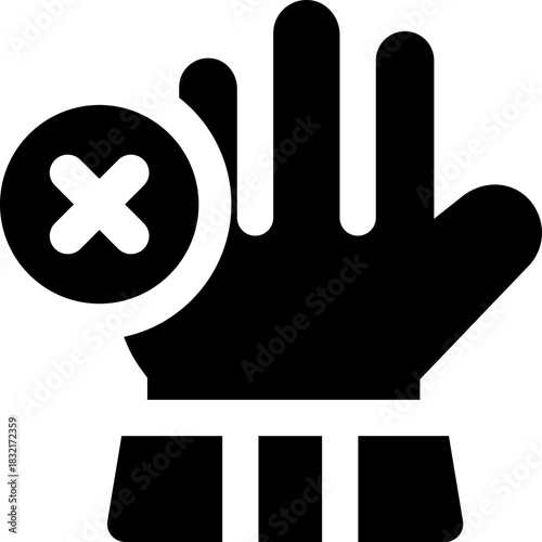 insurance glyph icon. Strong and solid vector icon for websites, mobile interfaces, presentations, and visual branding. High quality and easy to edit.