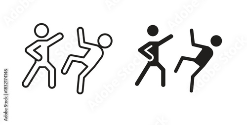 Assault icon vector design. icon doodle hand drawn.