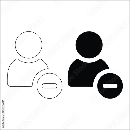 Two person playing card game icon set with dollar sign chip, black outline and solid silhouette, isolated on white background