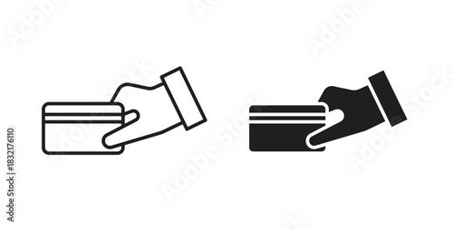 Card payment icon vector design. icon doodle hand drawn.