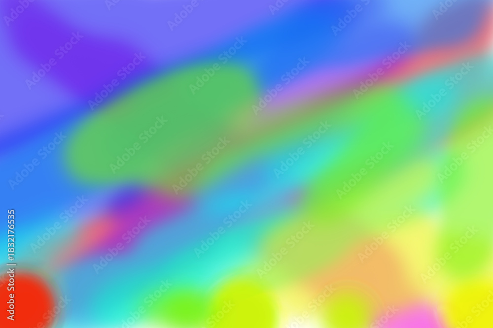 Obraz premium Abstract Blurry Gradient Background With Vibrant Colors