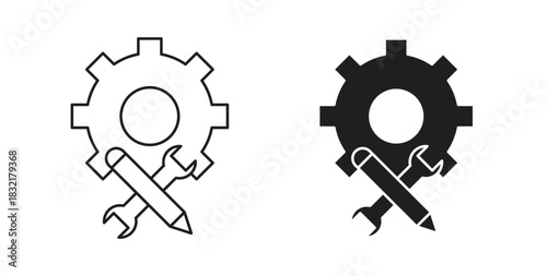 Customized icon vector design. icon doodle hand drawn.