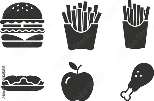 Vector file text label on clean white background for digital asset