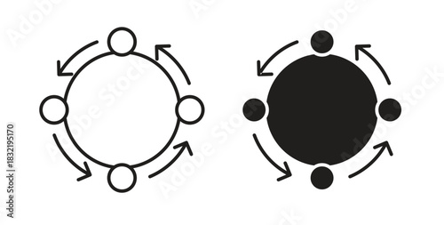 Procedure icon vector design. icon doodle hand drawn.