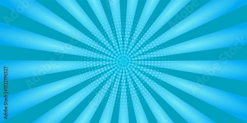 light blur burst line background with circle and star particle frame banner background template