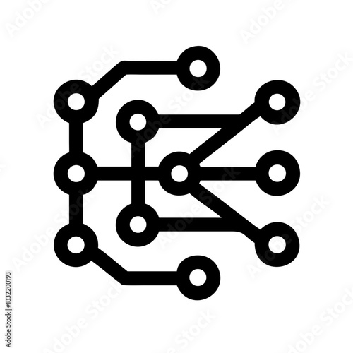 NEURAL MATRIX AI DATA NETWORK DEEP LEARNING ICON SET
