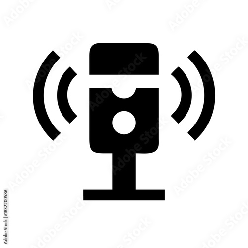 VEHICLE SIGNAL TRAFFIC SMART SAFETY COMMUNICATION TRANSPORT ICON SET