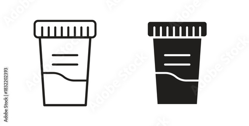 Urine icon vector design. icon doodle hand drawn.
