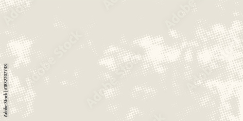 Abstract Beige Halftone Grunge Texture Background. Suit for banner, web, poster, pamflet, brochure and presentation