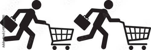 Hands dropping seeds into containers with liquid silhouette