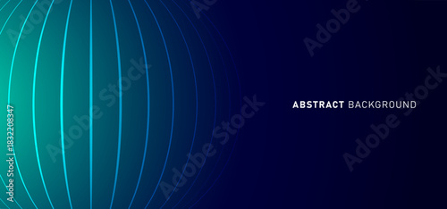 Technology digital speed connect blue green background, cyber nano information, abstract communication, innovation future tech data, internet network connection, Ai big data, line dot illustration