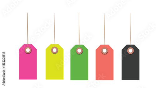 Best Choice, Order Now, Special Offer – Red Sale Banners, Ribbons, Tags, and Stickers Vector Set