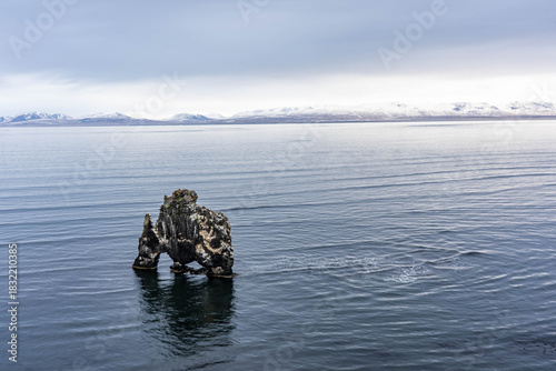 Nature’s beast rising from sea