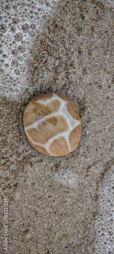 Kieselstein mit Muster