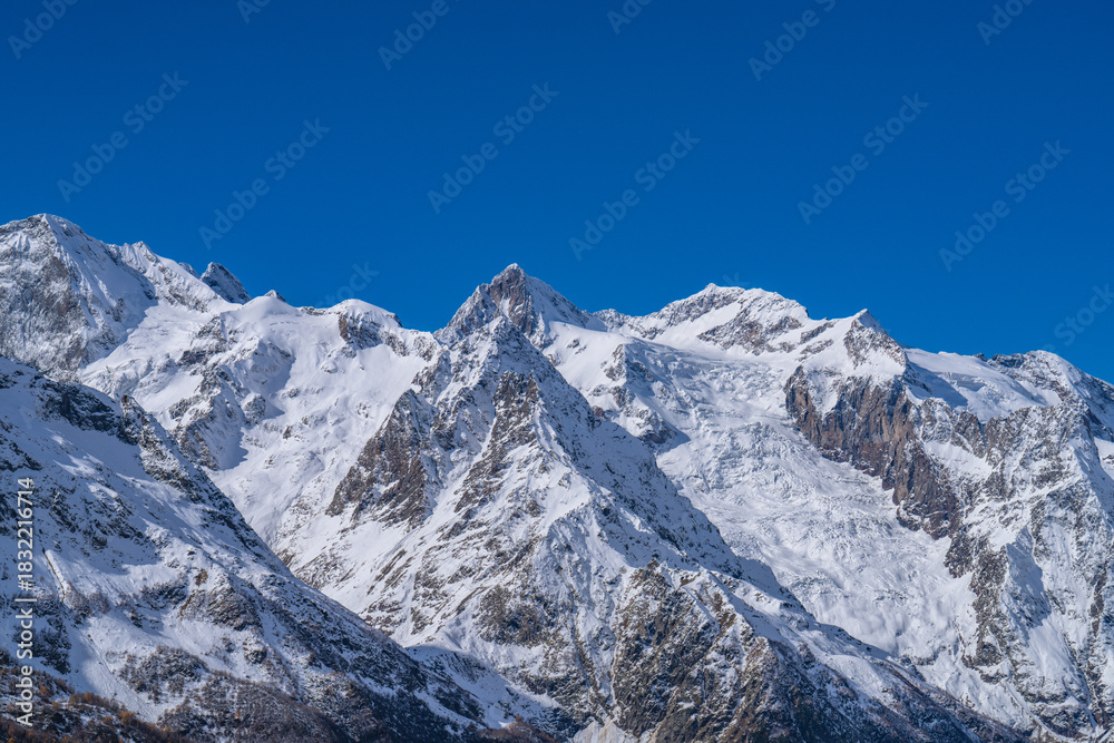 Obraz premium winter mountain landscape
