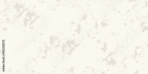 High-resolution abstract beige background with subtle halftone dots and grunge texture. modern creative trendy design