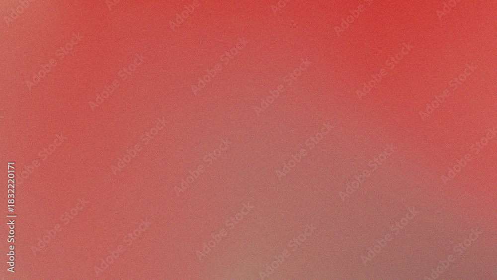 Fototapeta premium Soft Red Gradient Background with Subtle Grain and Warm Blended Tones