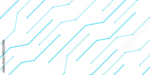 Icon with glowing pixels on technology circuit board. Gray and white technology background digital systems Hi-tech technology pattern. Electronic motherboard with a network of black lines and dots