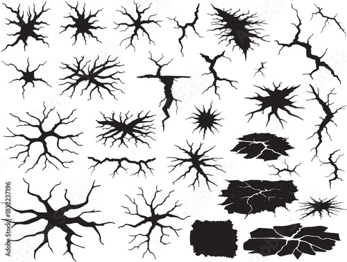 Crack and Fissure Texture